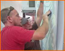 Applying vehicle branding